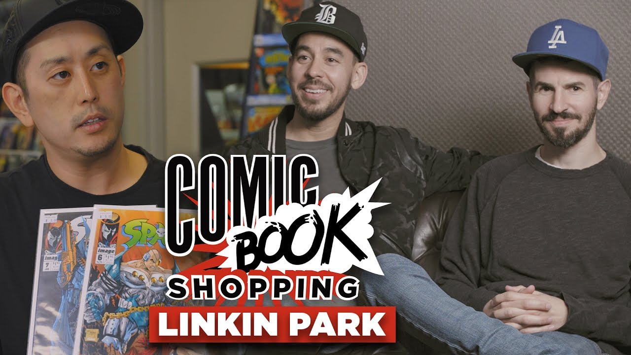 Linkin Park Goes Comic Book Shopping With Collider