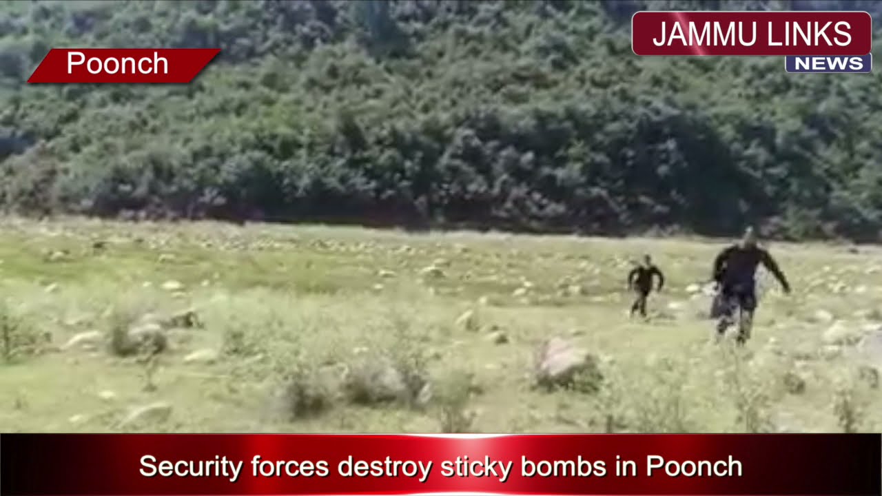 Security forces destroy sticky bombs in Poonch