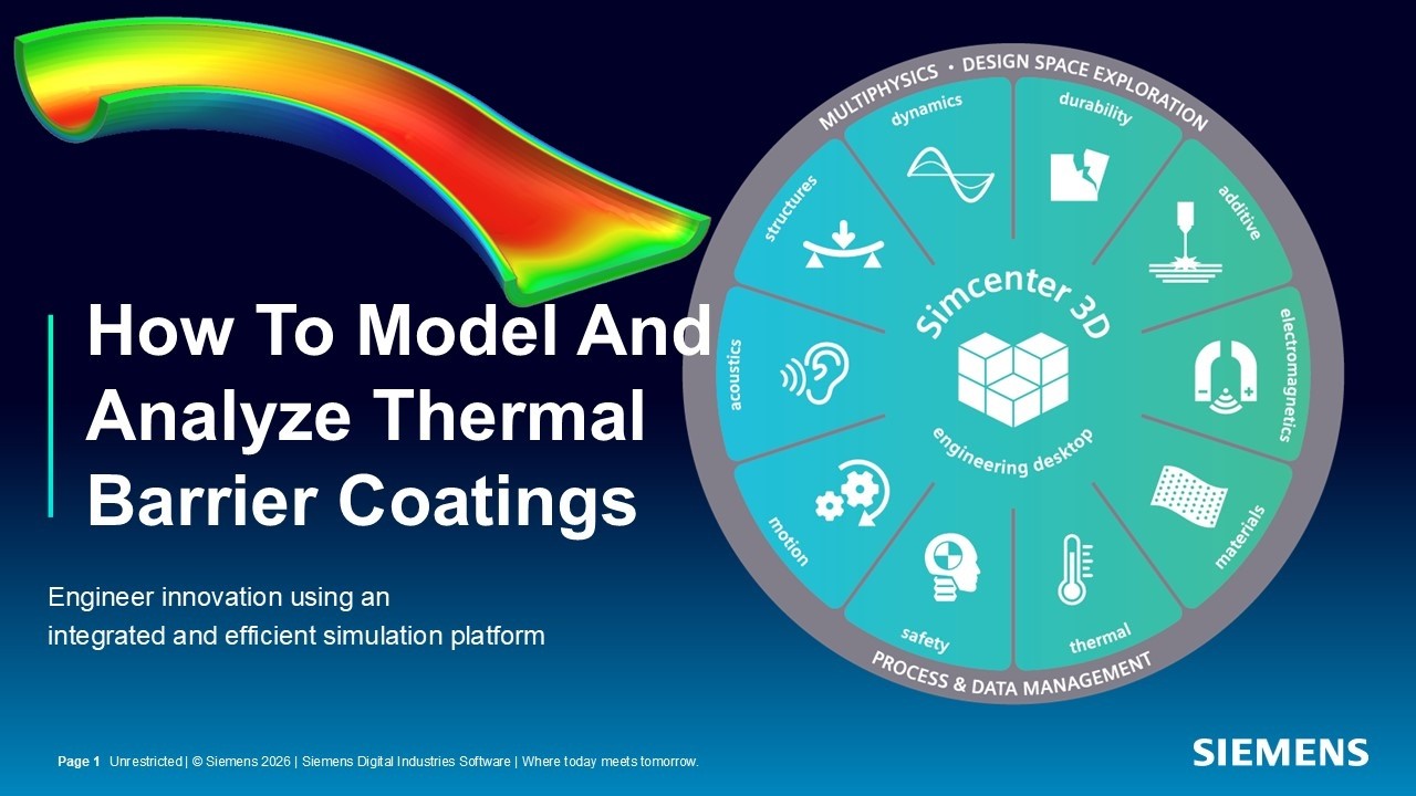 How To Model And Analyze Thermal Barrier Coatings
