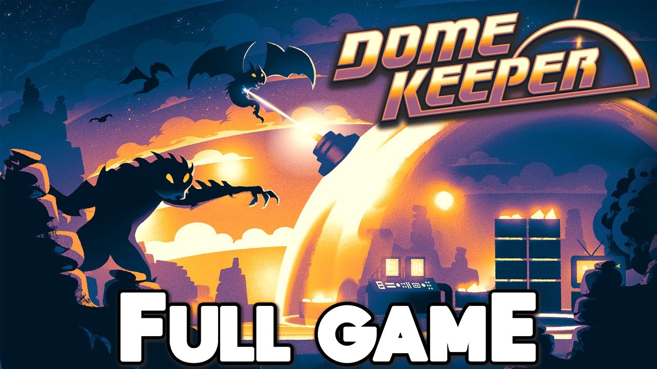 DOME KEEPER Gameplay Walkthrough FULL GAME - No Commentary
