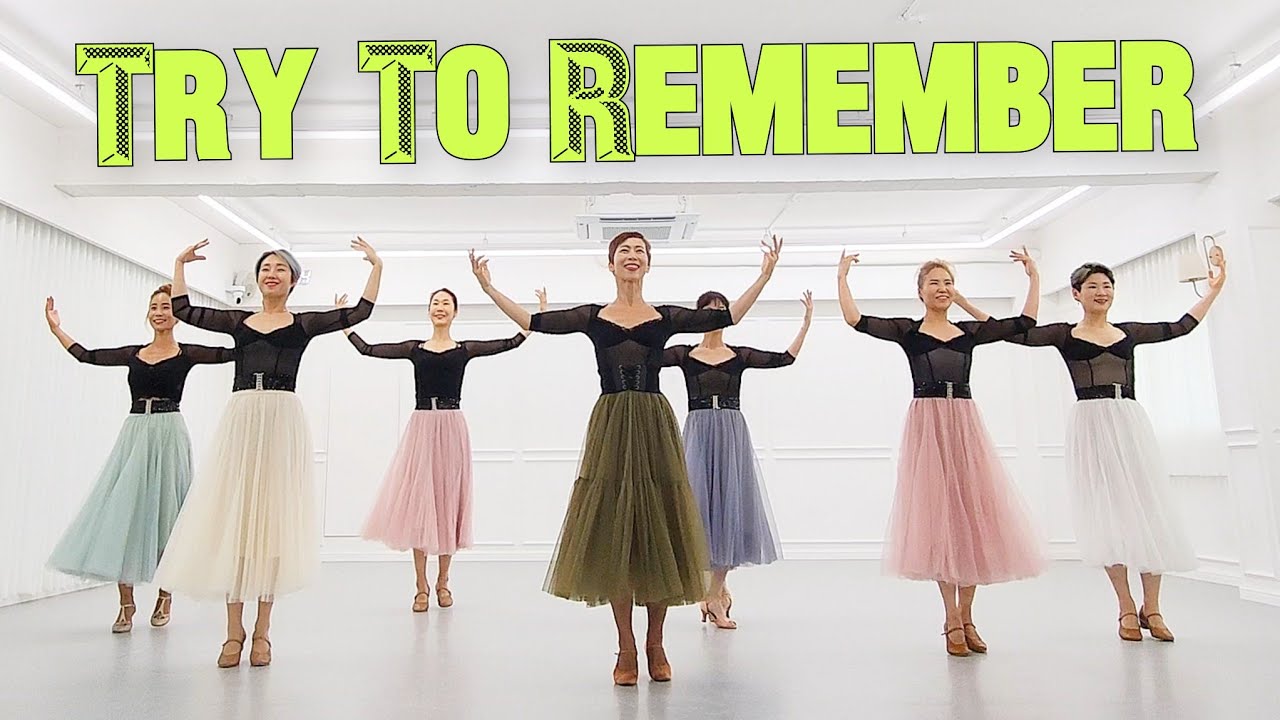 Try To Remember LineDance/ Choreo: The Highlander/Level:Improver/Music:Try to Remember - Patti Page