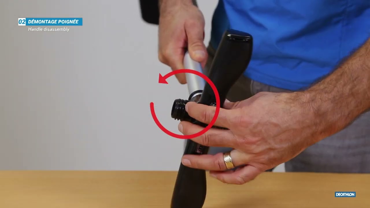 How to change the handle of the Itiwit PHP100 pump / Changer la poignée de la pompe PHP100 Itiwit