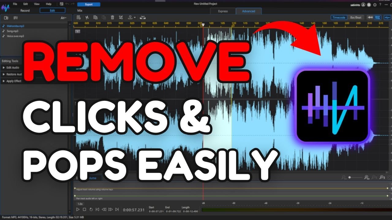 How to Remove Clicks and Pops in AudioDirector 2025?