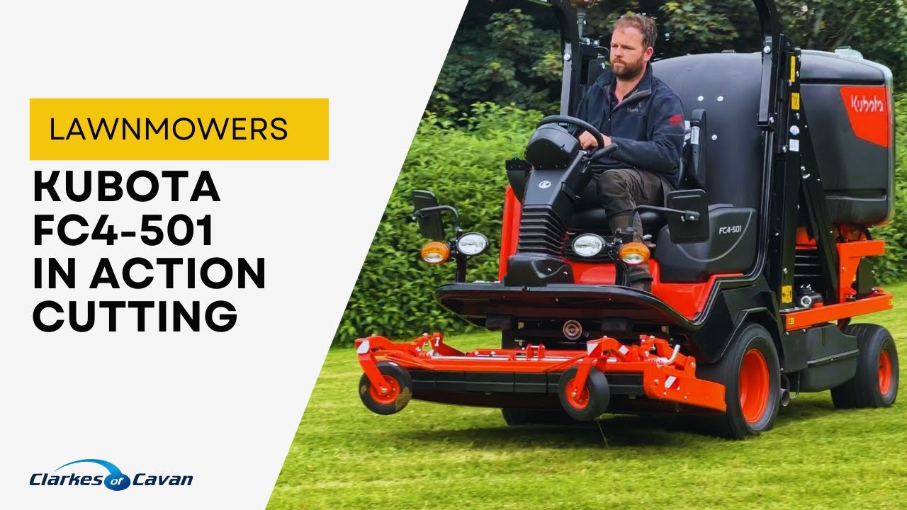Kubota FC4-501 In Action Cutting! Amazing Machine!