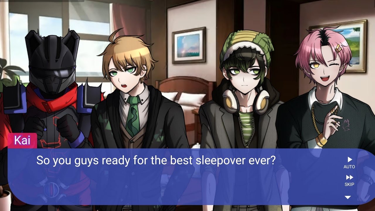 Jett, Damon, Mark, and Kai Event - Danganronpa Eden Garden (non-official)