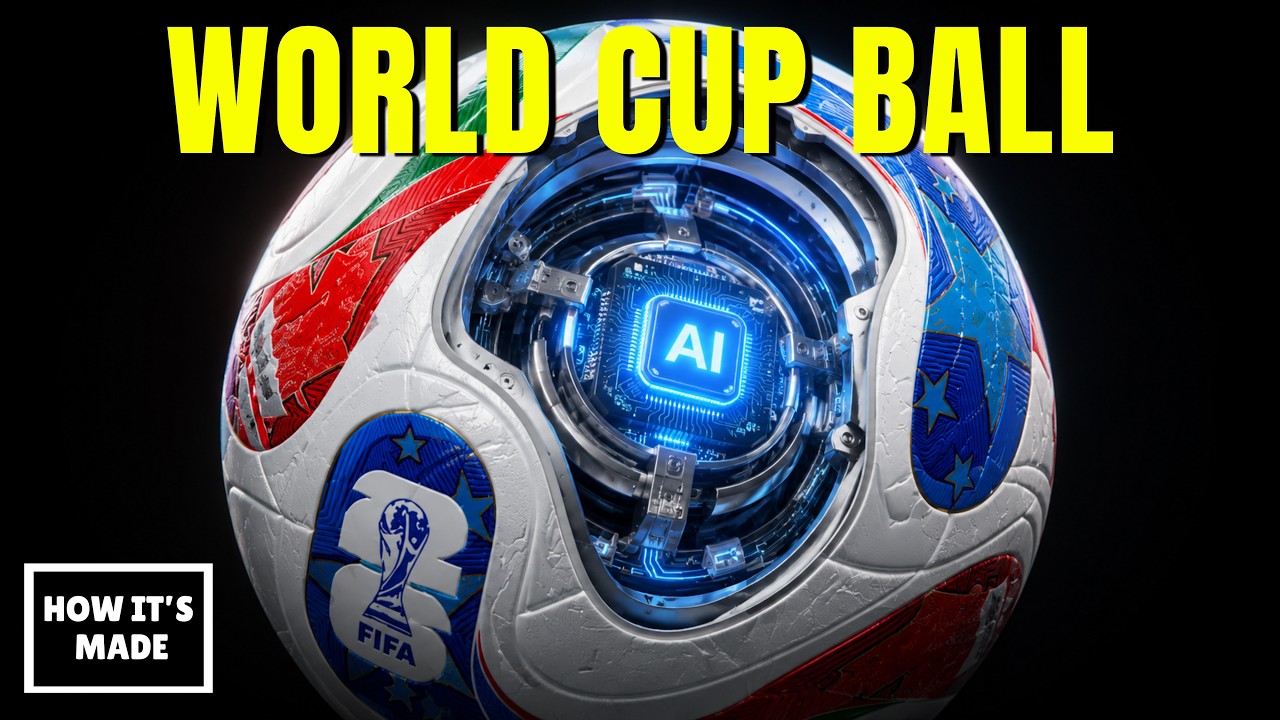 How the World Cup Ball Is Made &mdash; The $170 Ball With a Chip Inside