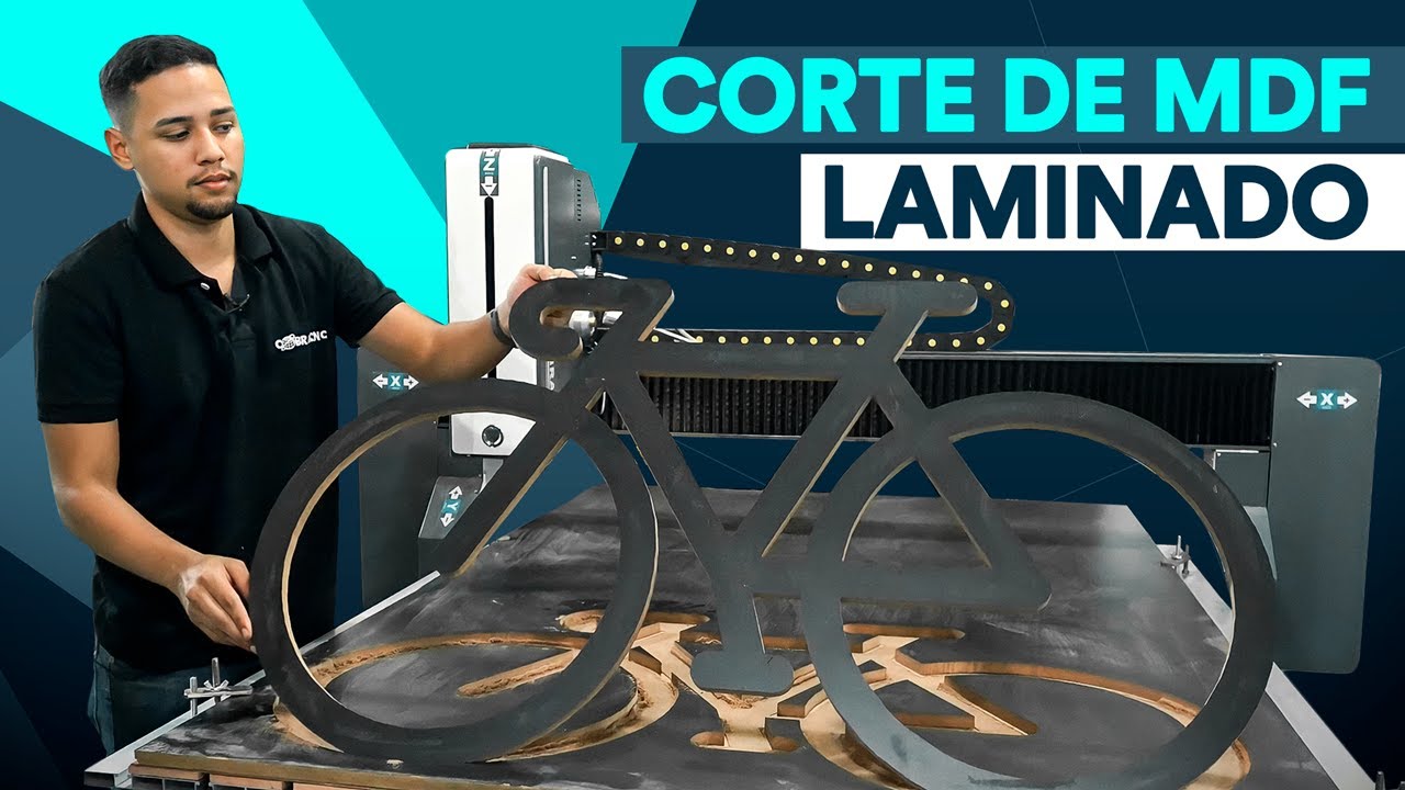 Router CNC RC1212: Como cortar MDF?