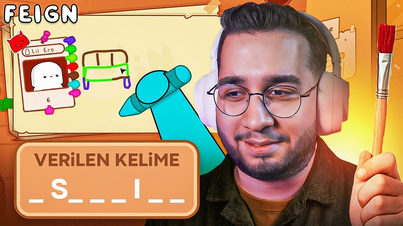 10 PEOPLE ARE ONE DRAWING, BUT ONE OF US IS AN IMPOSTER! | FEIGN