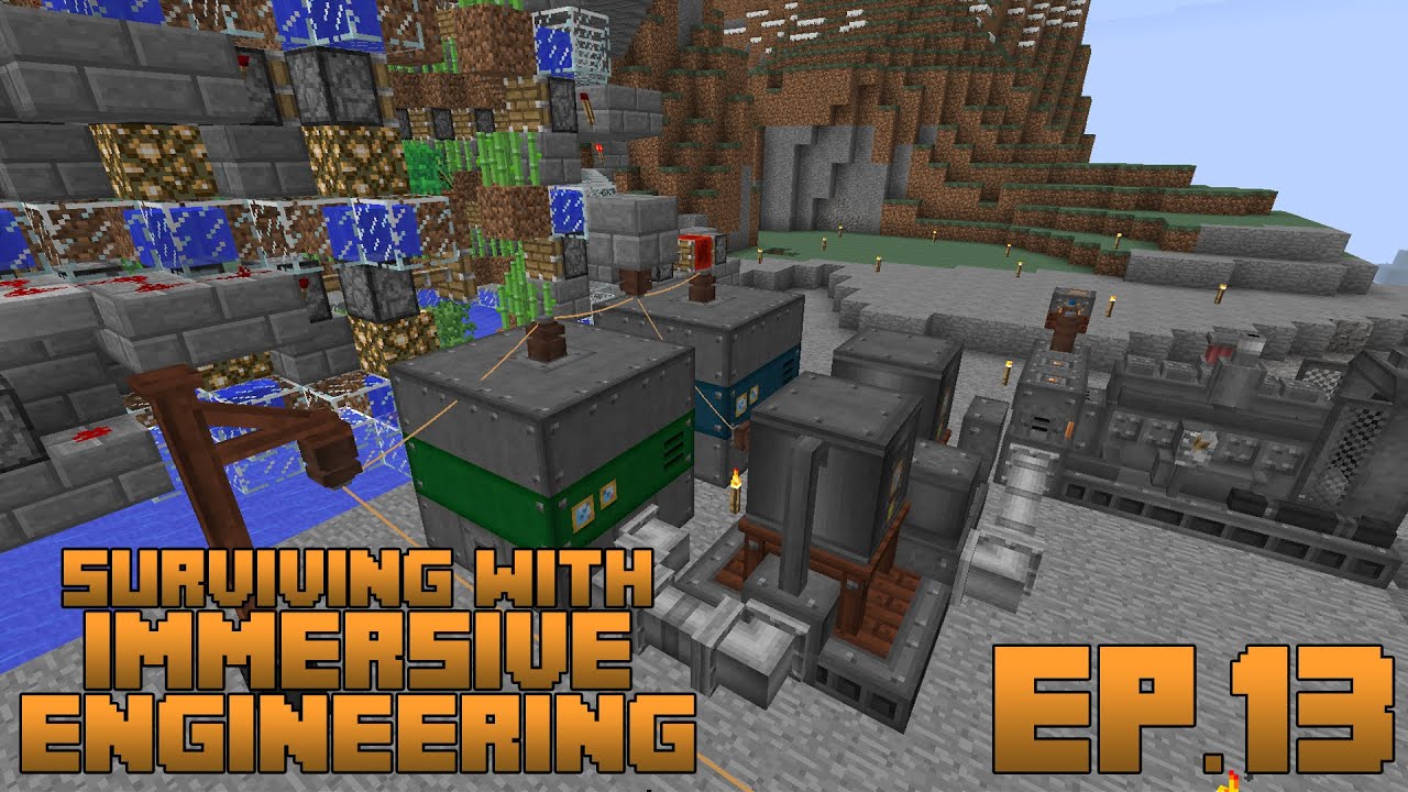 Surviving With Immersive Engineering :: Ep.13 - Optimized Diesel Generator Setup