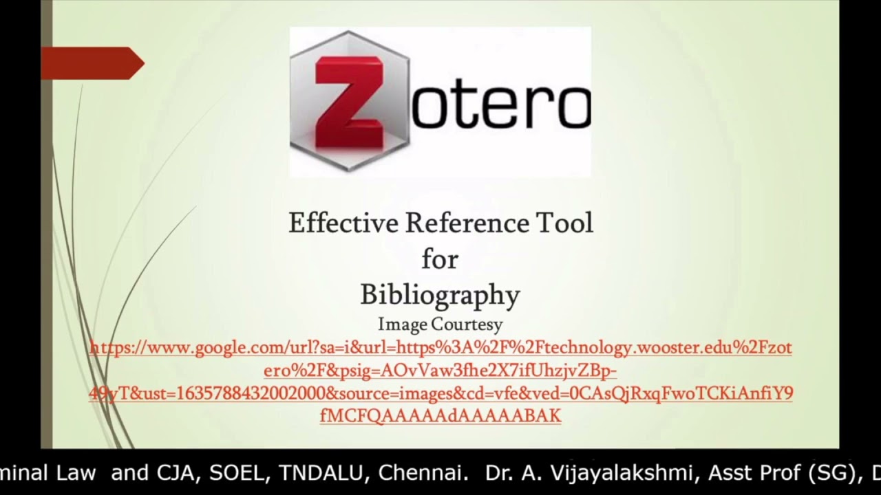 Zotero  Part 2 Tamil