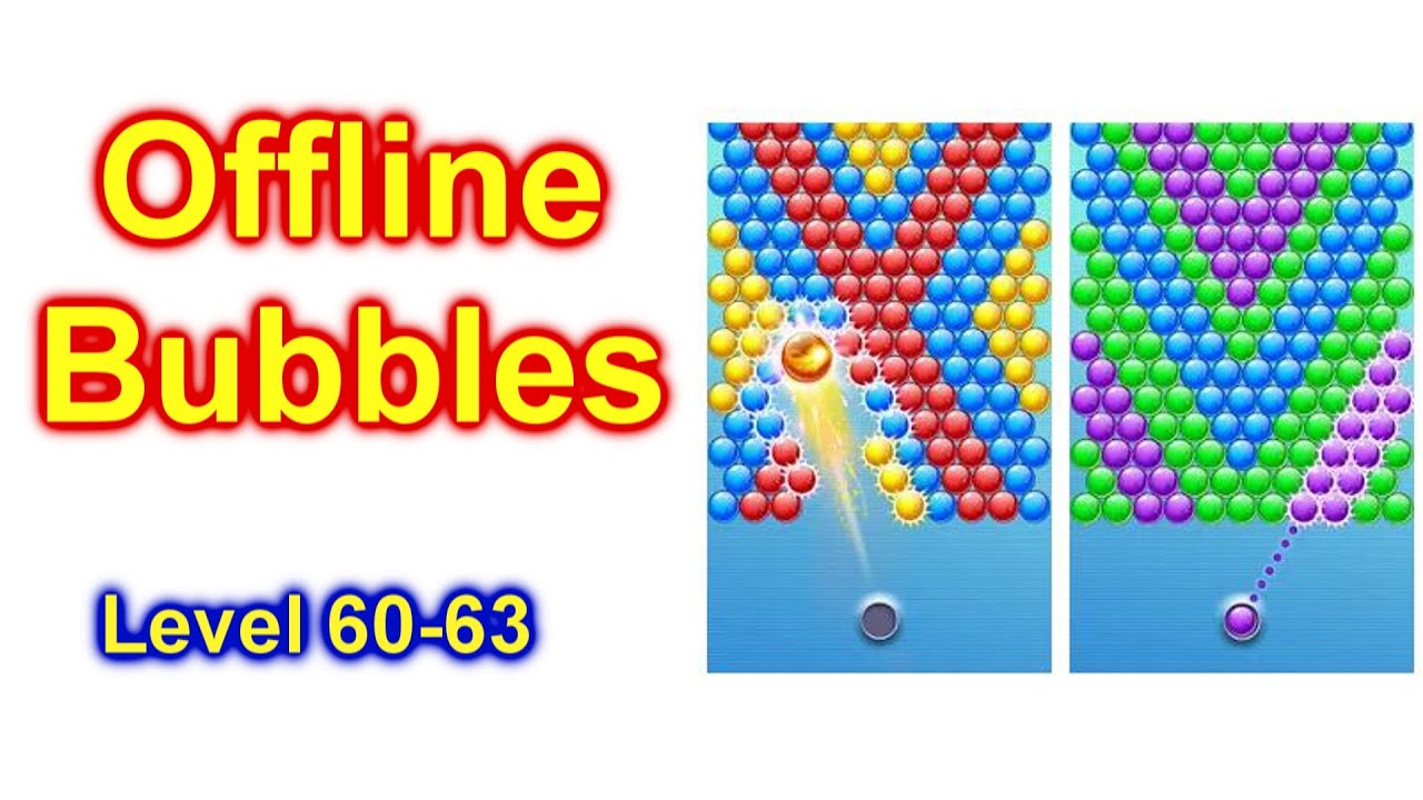Offline Bubbles Bubble Shooter Game level 60-63 For Your Cell Phone