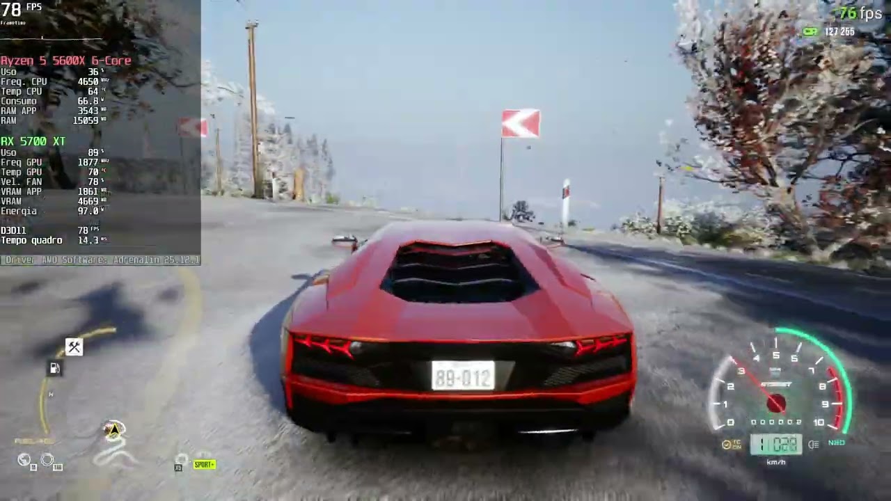 Carx Street Ultra | Ryzen 5 5600X | RX 5700 XT | 32gb de RAM