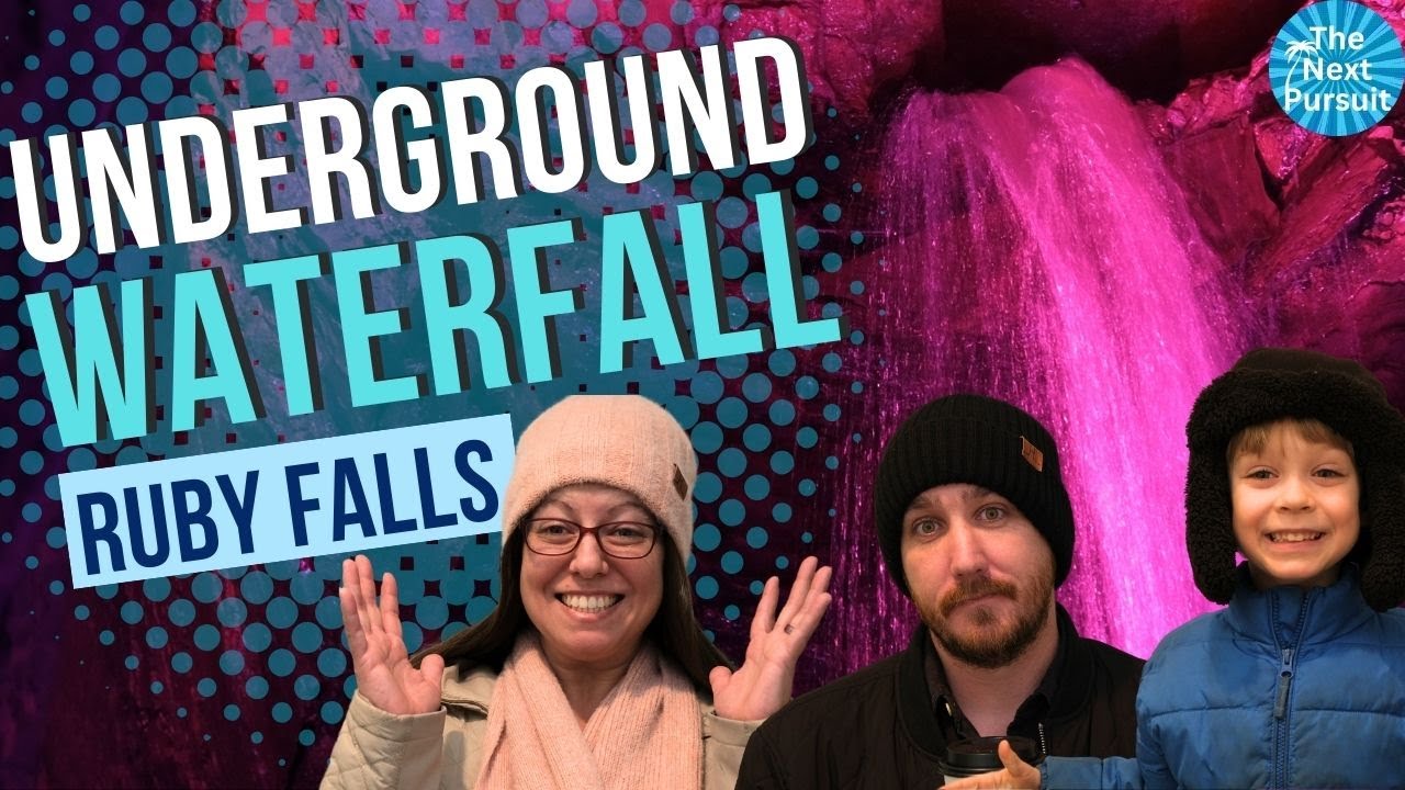Worth it! Underground Waterfall - Ruby Falls - Cave Tour - Chattanooga, Tennessee