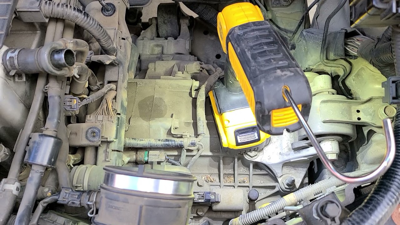 Honda CRV (drive)D blinking light. Transmission Oil Pressure Switch.