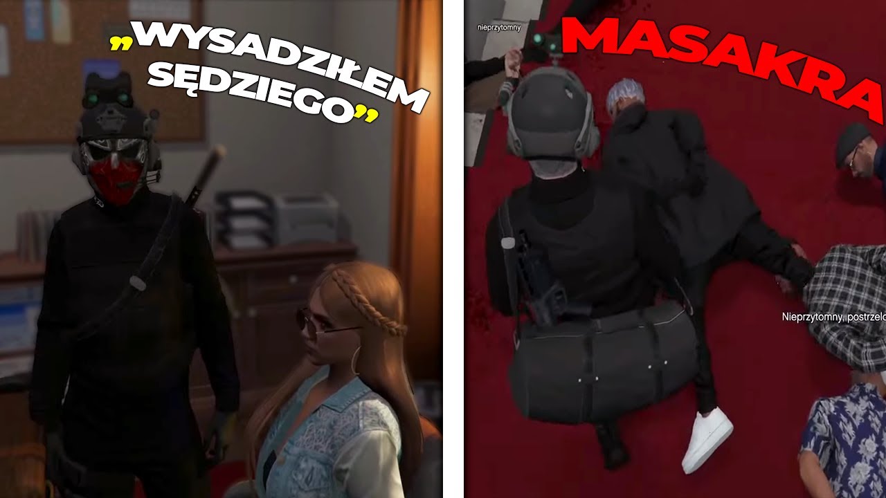 EWRON VS POLICJA W SĄDZIE [2/2] CK SĘDZIEGO? || 5CITY FABUŁA [ EWRON ]