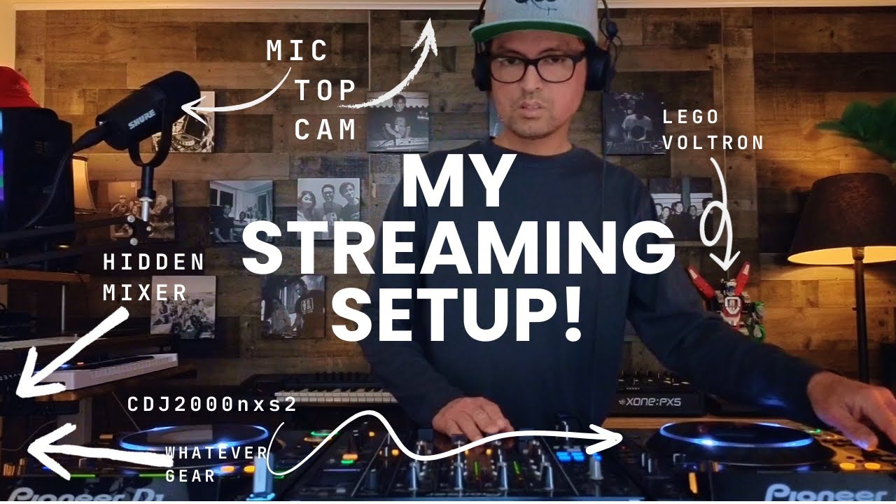 My DJ setup, Youtube Setup & streaming setup at home!