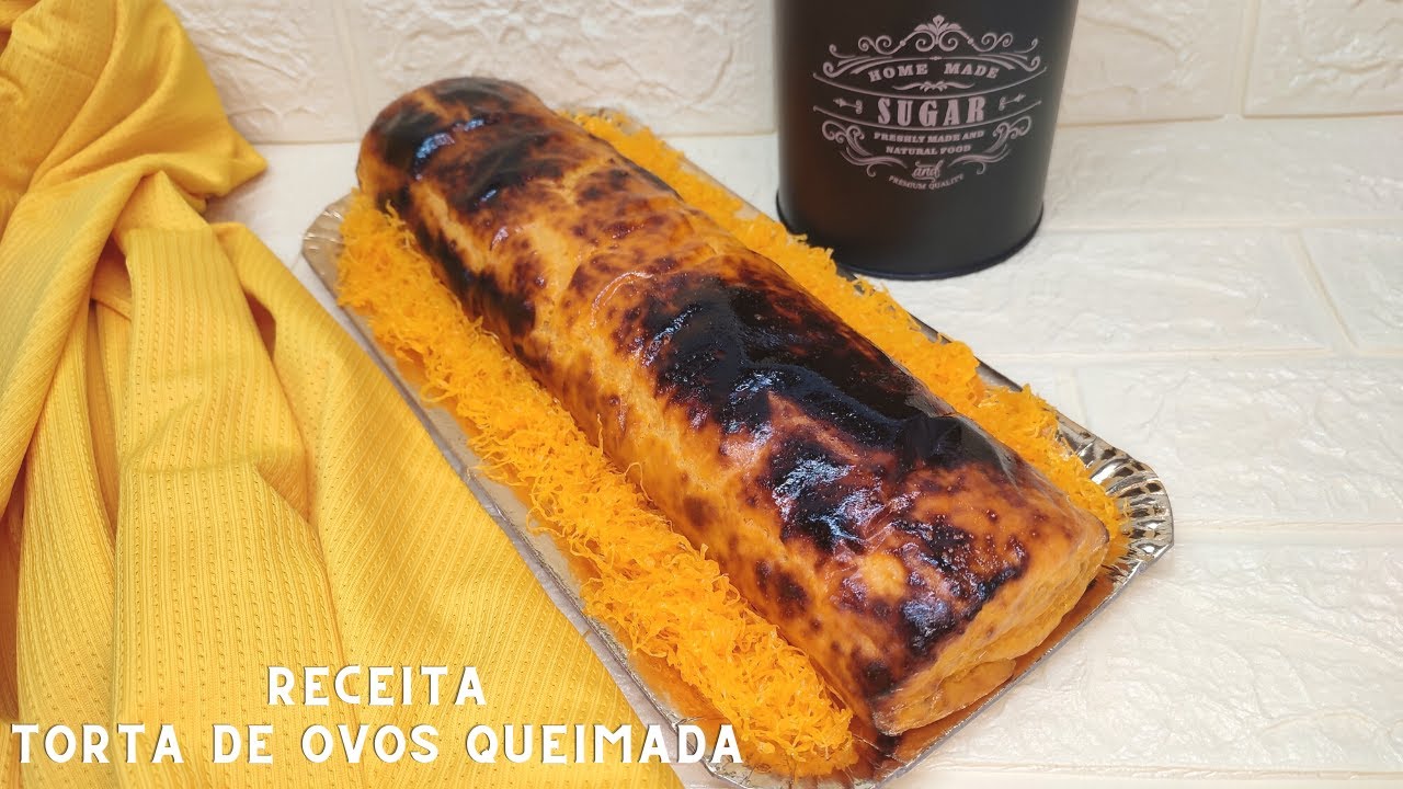 Aprenda aqui a fazer uma deliciosa Torta de Ovos Queimada! 😊