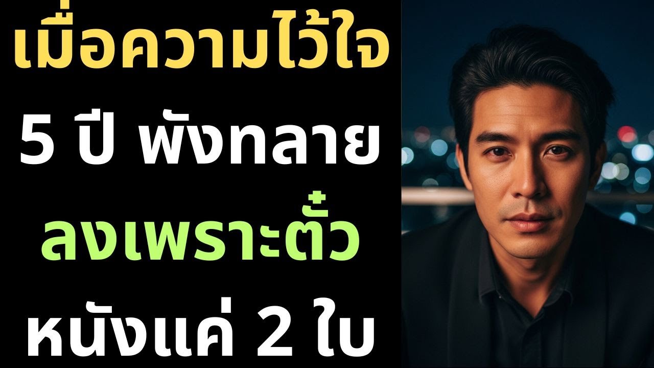 เมื่อความไว้ใจ 5 ปี พังทลายลงเพราะตั๋วหนังแค่ 2 ใบ