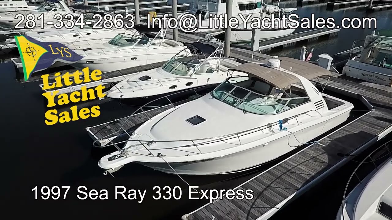 [BOAT TOUR] - 1997 Sea Ray 330 Express - Little Yacht Sales
