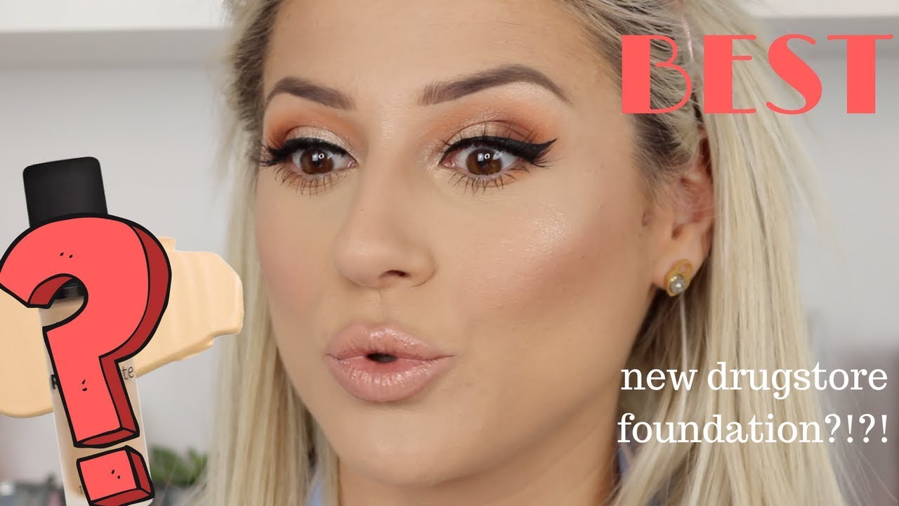 OMG!? NEW BEST DRUGSTORE FOUNDATION?! || GIO DREVELI ||