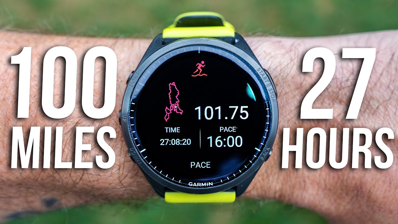 Я пробежал 100 миль с Garmin Forerunner 965 — мои настройки / время работы батареи!