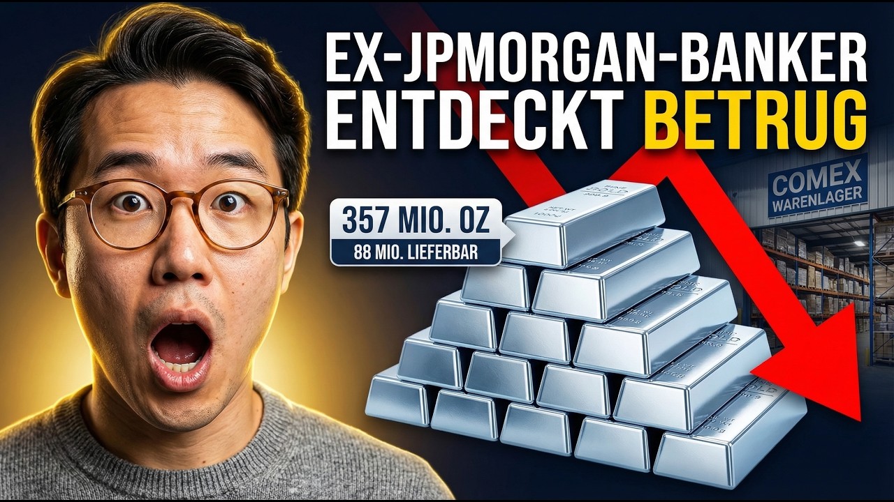 BREAKING: Ex-JPMorgan-Banker fand 357 Mio. oz bei COMEX – nur 88 Mio. zur Lieferung verfügbar
