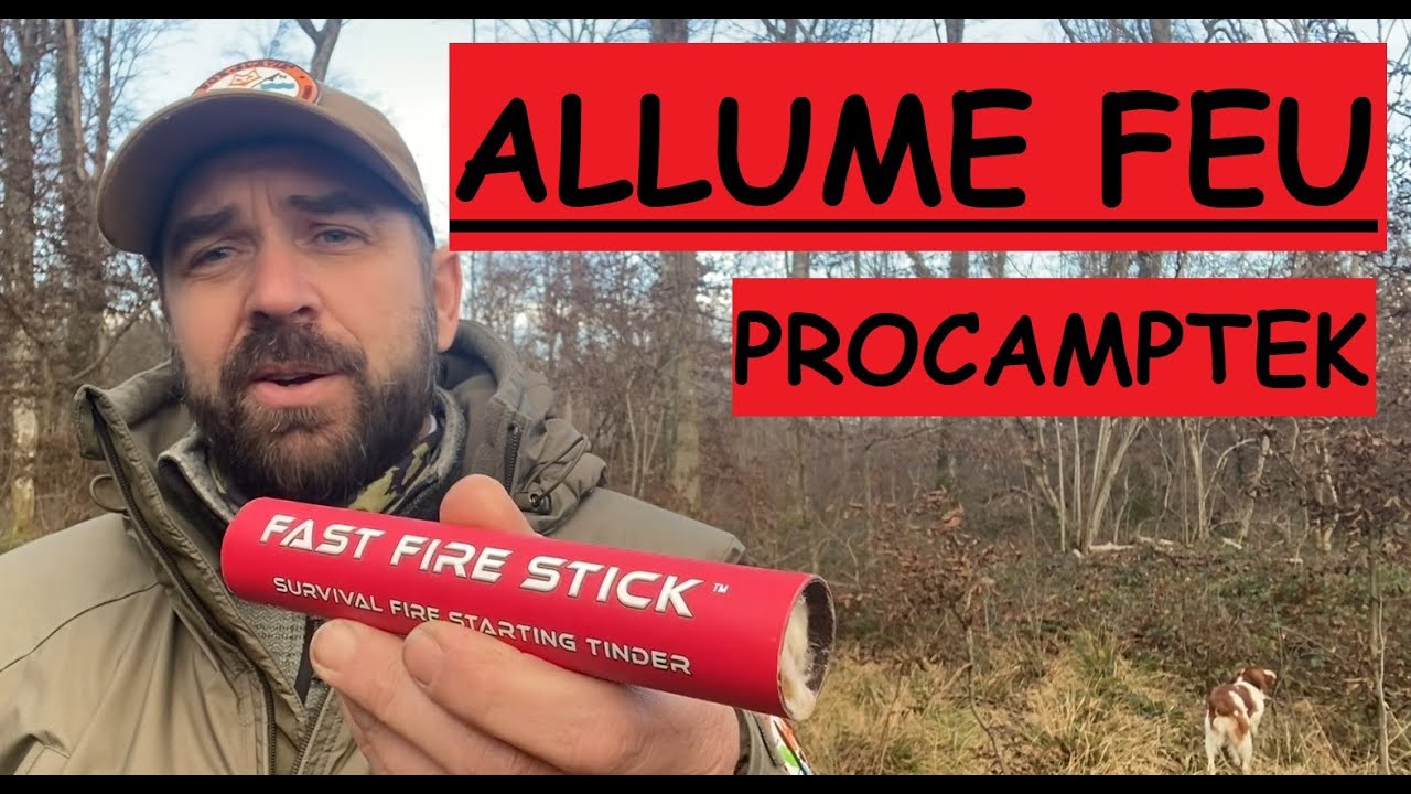 PROCAMPTEK  ALLUME FEU  SURVIE /  SURVIVAL FIRE STARTER.