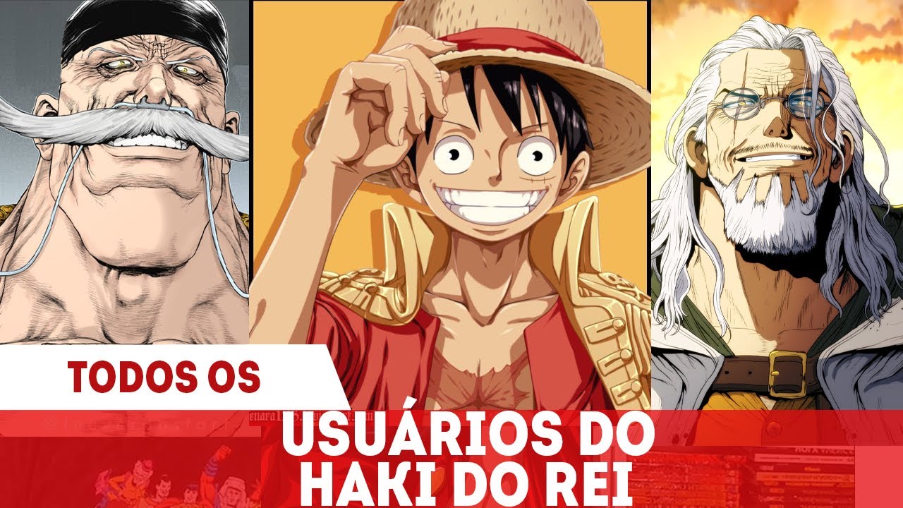 TODOS USUÁRIOS DE HAKI DO REI EXPLICADOS - ONE PIECE
