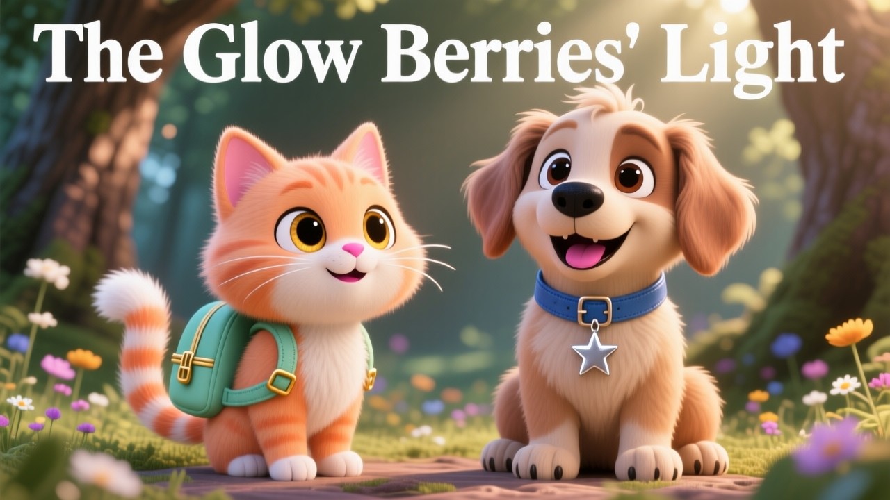 Luna, Max & Toby Learn the Glow Berry Lesson | Magical Adventure for Kids! Season 1 Episode 9