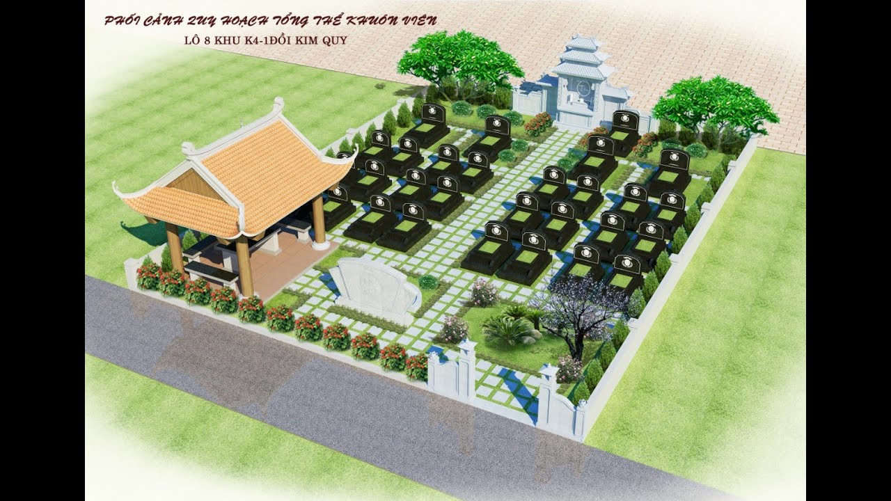 Ngôi Mộ Gia Tộc Đẹp Nhất Tại Đồi Kim Quy Lạc Hồng Viên Hòa Bình 2022