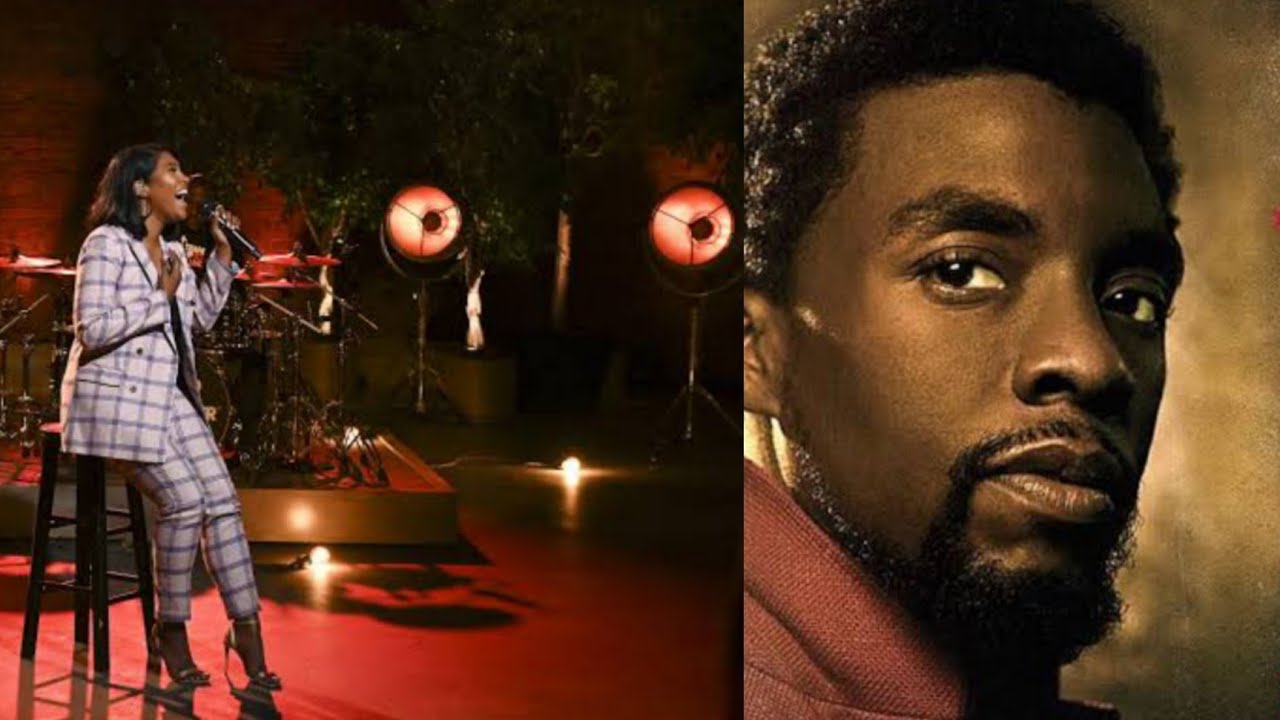 #ChadwickBoseman honored by wife Simone with musical performance at stand up to cancer event
#rip