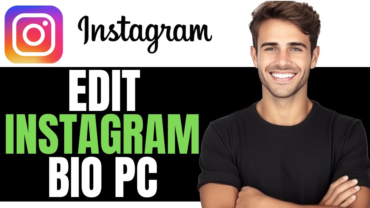 HOW TO EDIT YOUR INSTAGRAM BIO ON PC 2024! - (COMPLETE GUIDE)