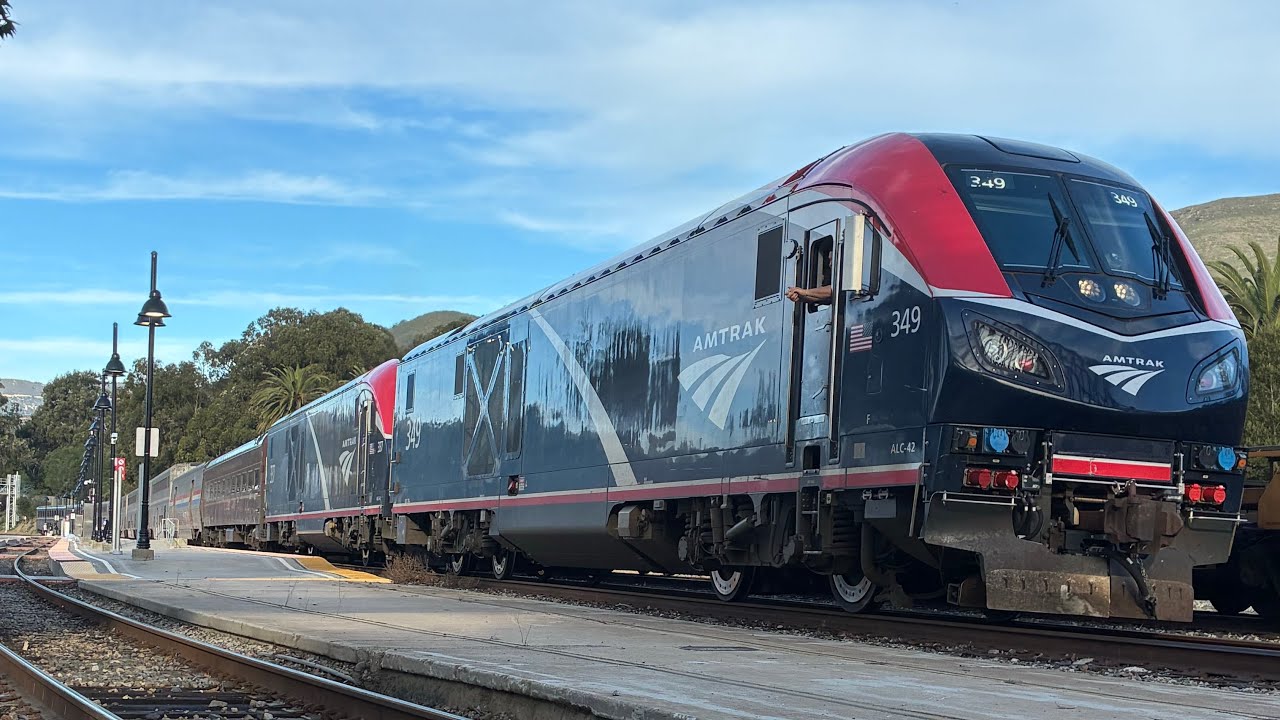 Railfaning San Luis Obispo - January 17th - Feat. FRA Car 221