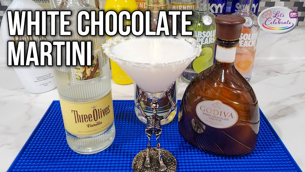 How to Make a  White Chocolate Martini - Godiva Chocolate Liqueur Cocktails