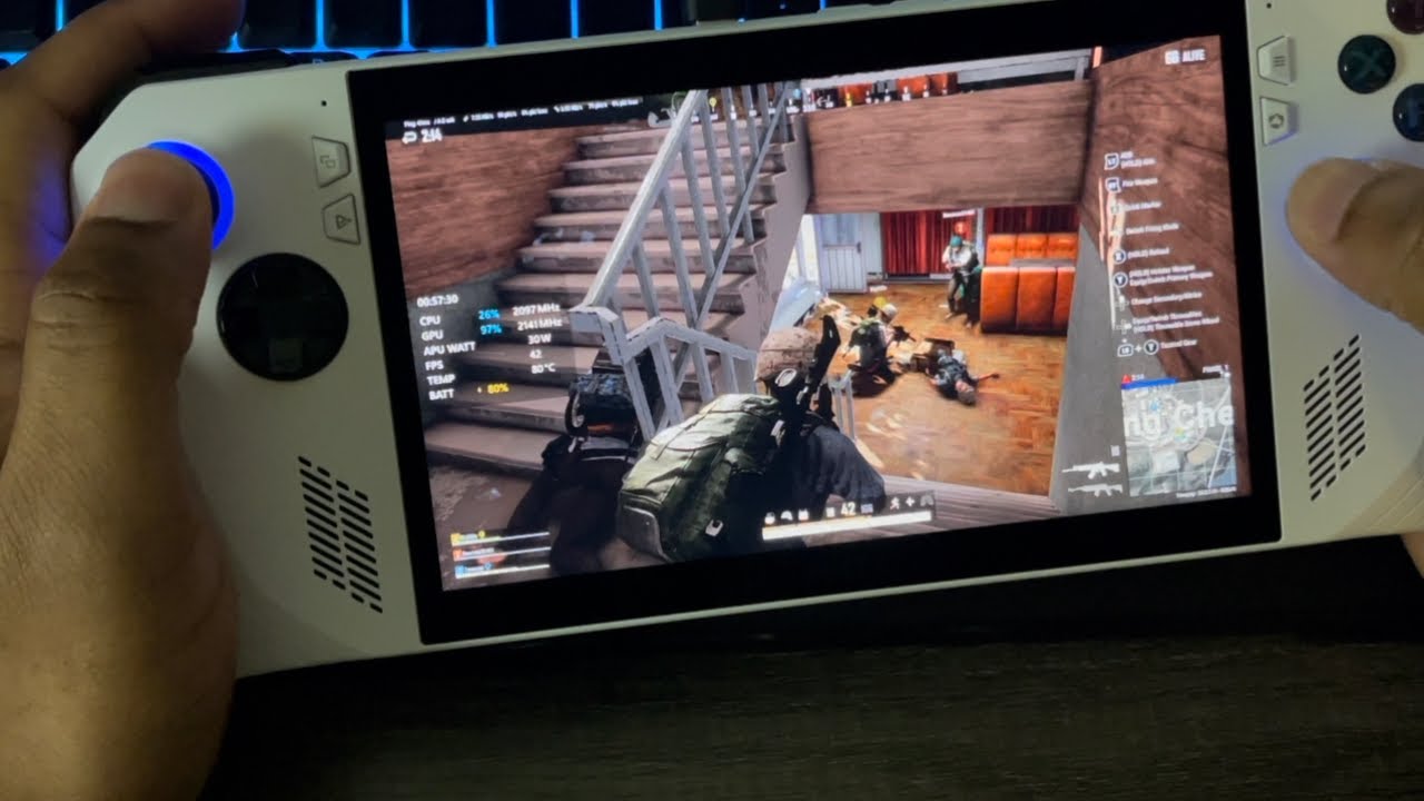 ASUS Rog Ally | Pubg PlayerUnknown’s Battlegrounds ULTRA SETTING 60fps? | This Handheld is Amazing!