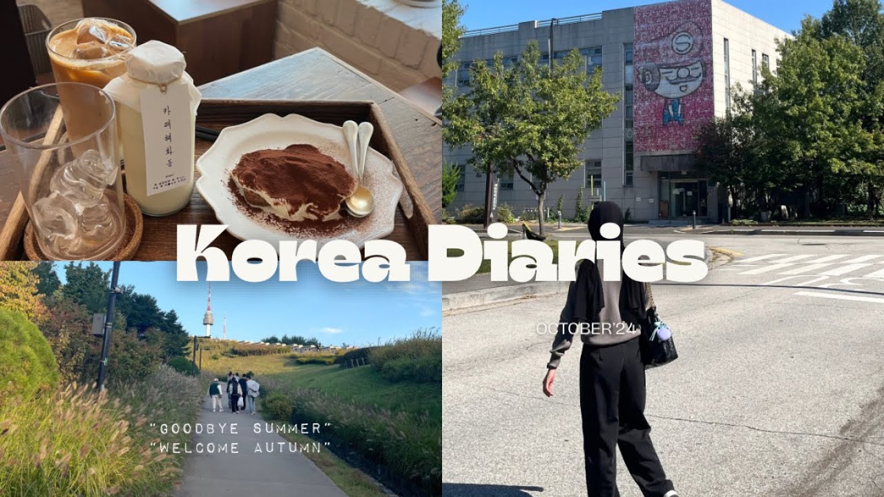 Korea Diaries: first day of school, early fall picnic, paju book city, myeongdong street food