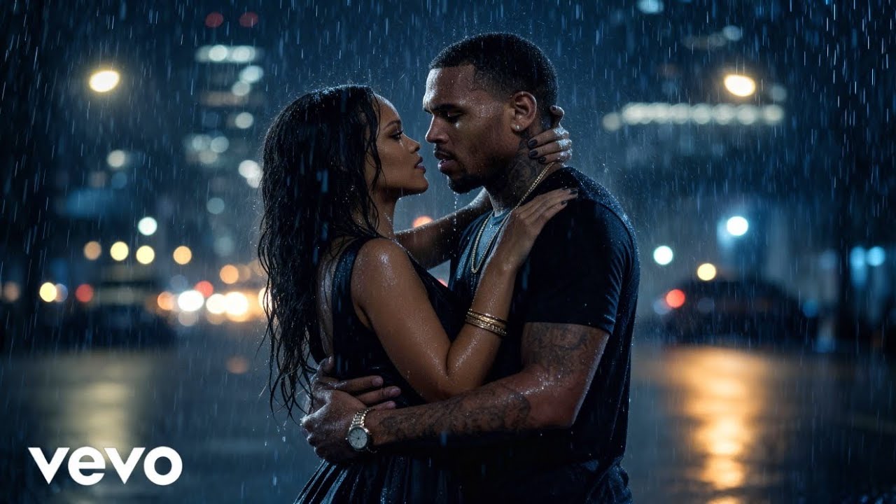 Chris Brown & Rihanna &ndash; Love in Rain | New Music Lyrics Video 2025
