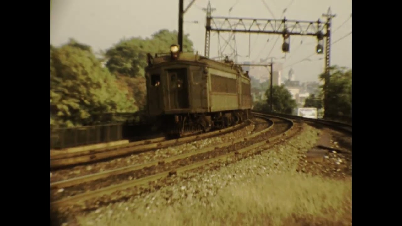 Erie Lackawanna MU, U34CH East Orange, Hoboken, NJ 1977