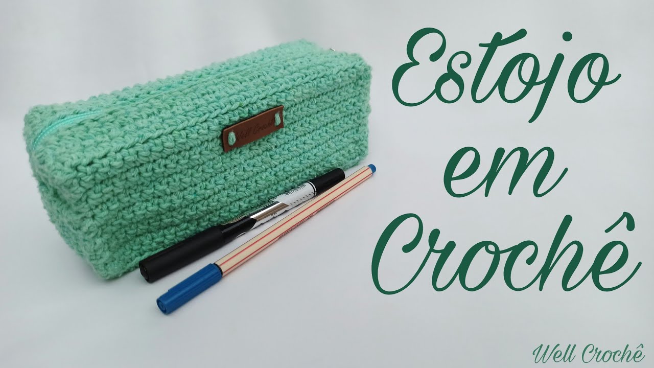 Estojo em Crochê