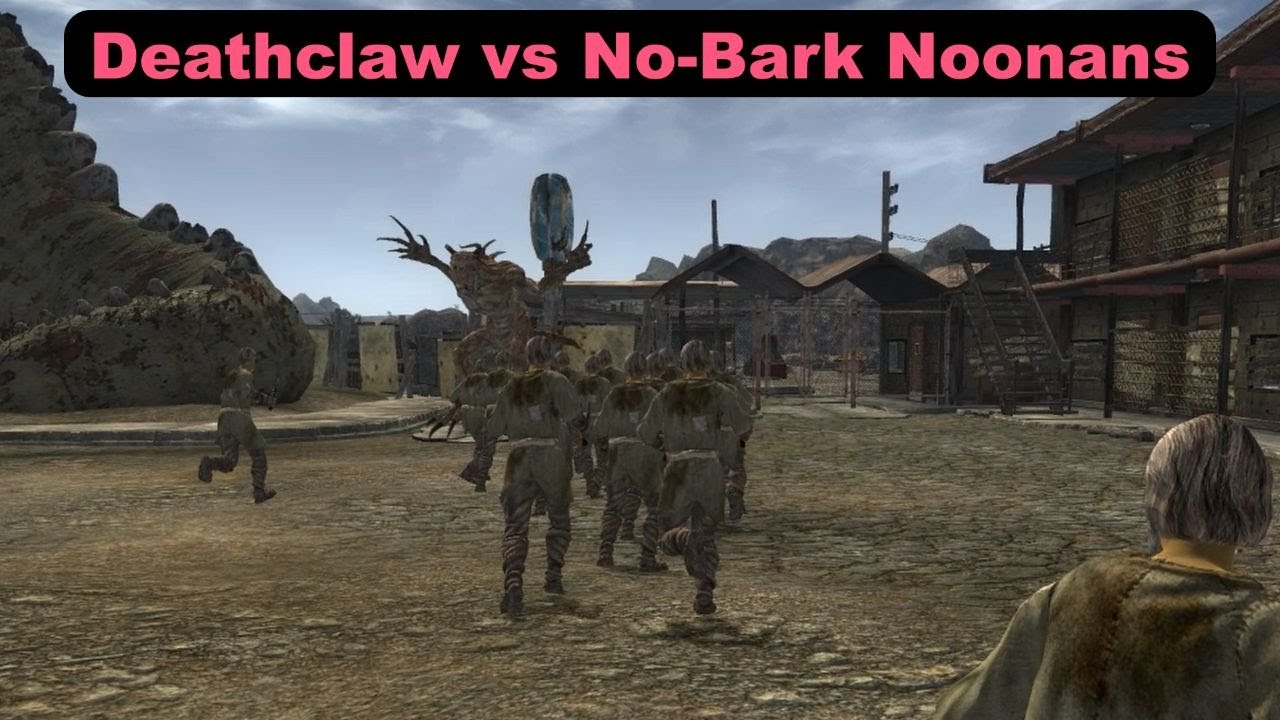How Many No-Bark Noonans To Beat a Deathclaw? - Fallout New Vegas NPC Battles