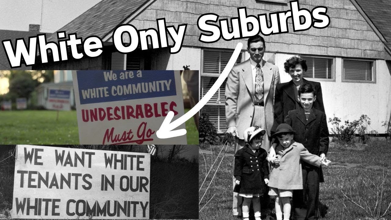 Redlining & Housing Segregation:The Racism of America's Suburban Growth