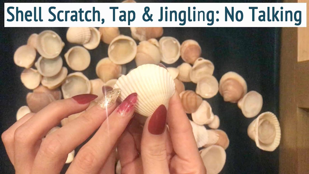 🐚ASMR * SHELL Sounds! 🐚 *Jingling, Tapping & Scratching * No Talking * ASMRVilla