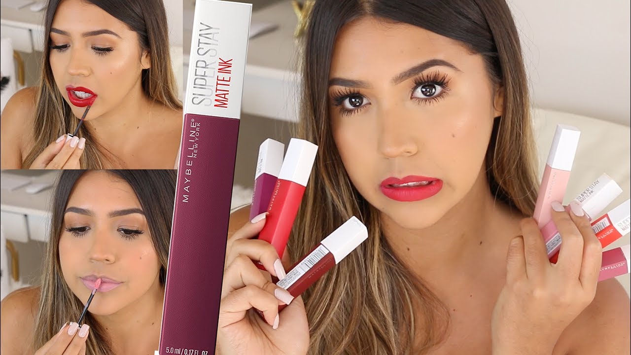 MAYBELLINE SUPER STAY MATTE INK SI SON BUENOS??? - Ydelays