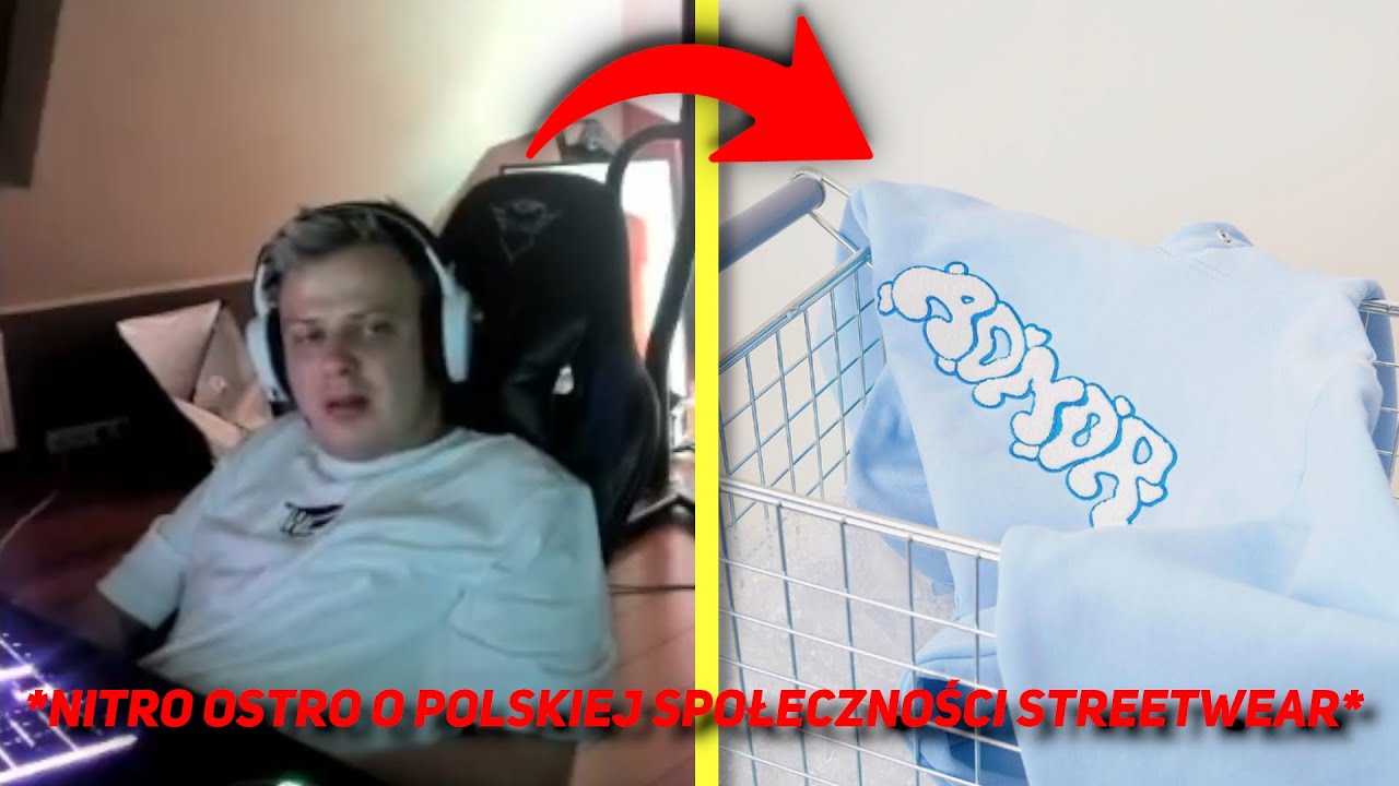 NITRO WYJAŚNIA POLSKĄ SPOŁECZNOŚĆ STREEATWER *omawia oszustwo marki ADMOR*