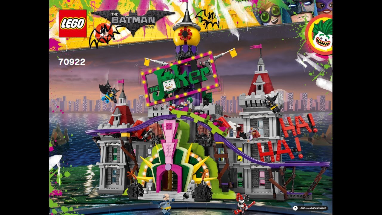 LEGO 70922 Instructions | The LEGO Batman Movie | The Joker Manor