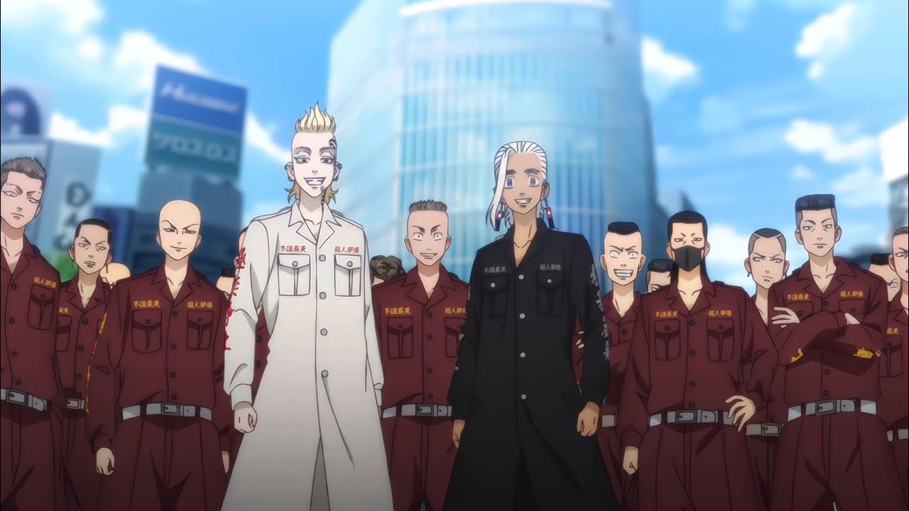 Izana led the 8th Generation Black Dragons Gang English Dub (Tokyo Revengers)