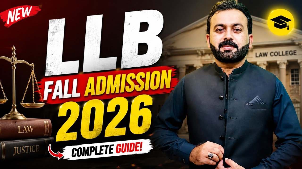 LLB Admissions 2026 | Sindh Muslim Government Law College Karachi | Eligibility, Merit & Last Date