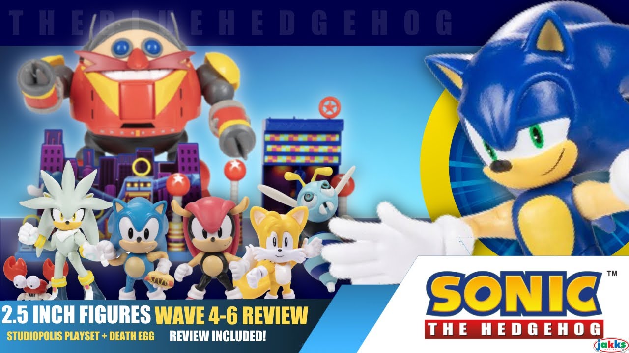 Figure Review:Jakks Pacific Sonic theHedgehog 2.5 inch Figure Line (Wave 4-6)