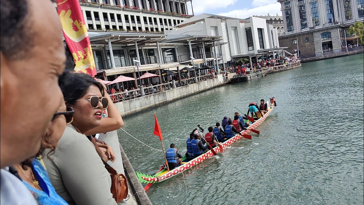 Dragon Boat Festival in Le Caudan Waterfront 🇲🇺
