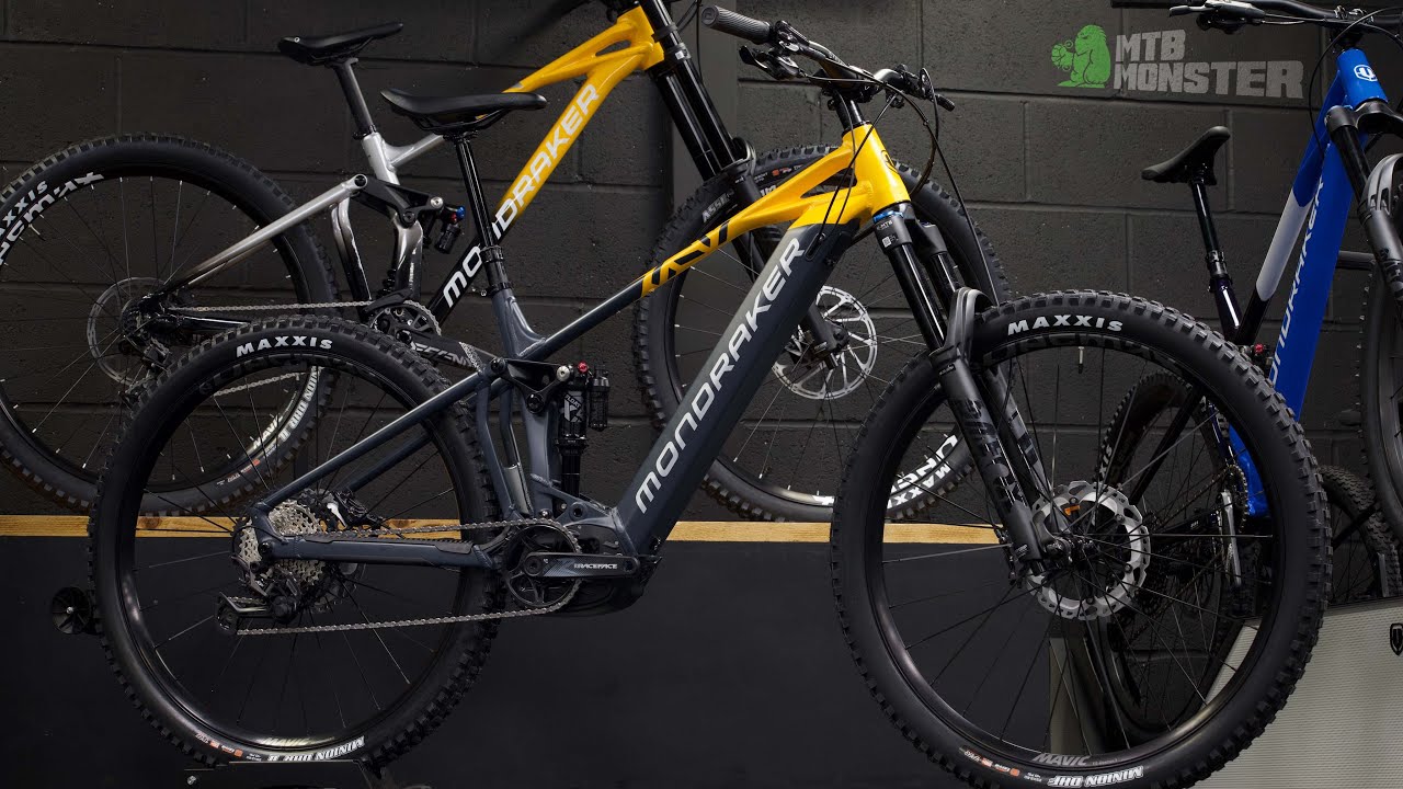 Mondraker Crafty Race - full suspension electric mountain bike - walk around